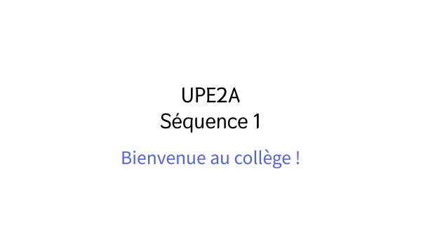 Séquence 1 | Genially