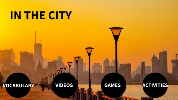 IN THE CITY | Genially