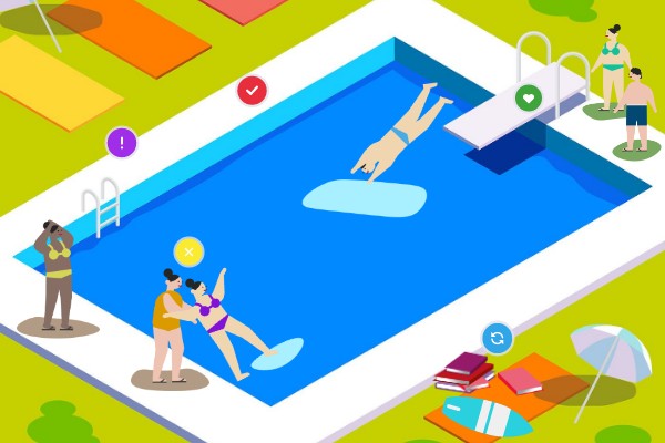 Swimming pool rules | Genially