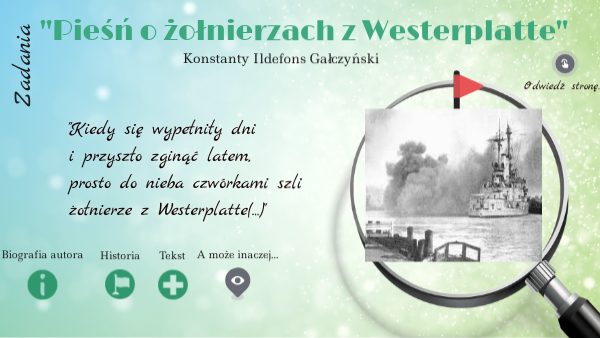 Tekst żołnierze Z Westerplatte "Pieśń o żołnierzach z Westerplatte"by K. Szczepaniak