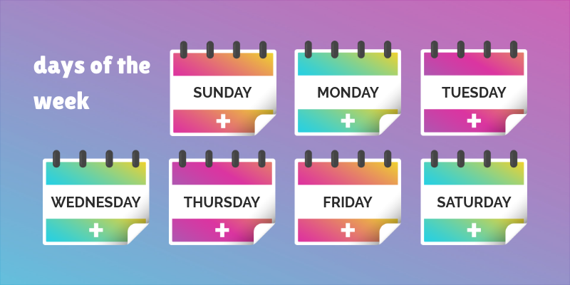 days of the week