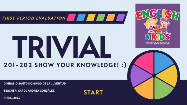 FIRST PERIOD EVALUATION 2° | Genially