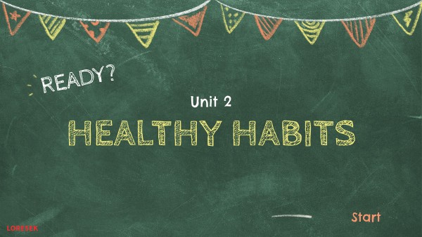 Healthy habits | Genially
