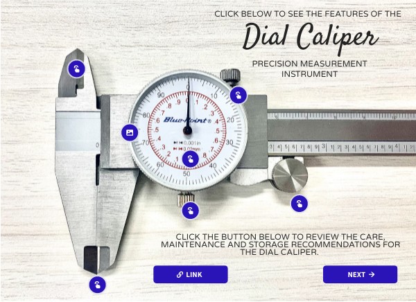 Analog Caliper Features | Genially