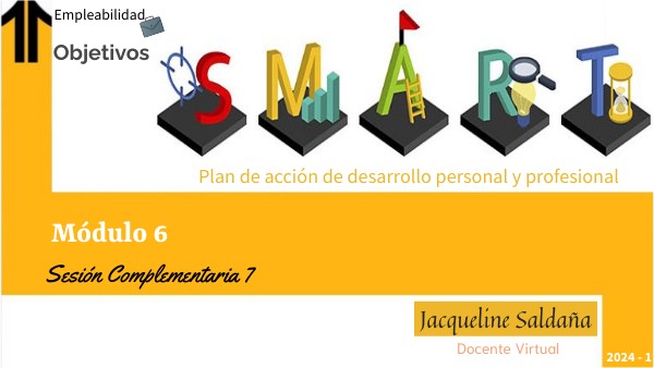 Módulo 6 : Objetivos SMART | Genially