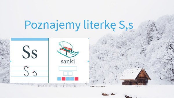 literka S,s