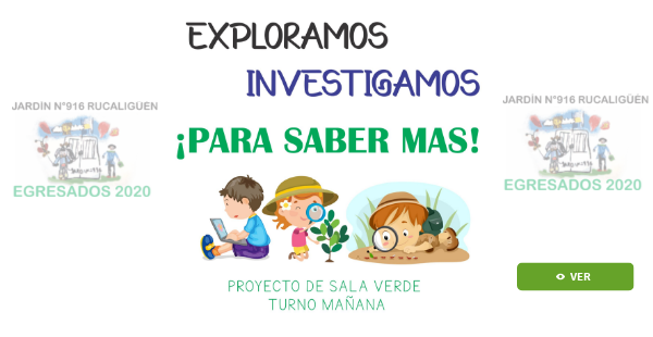 Proyecto Sala Verde | Genially