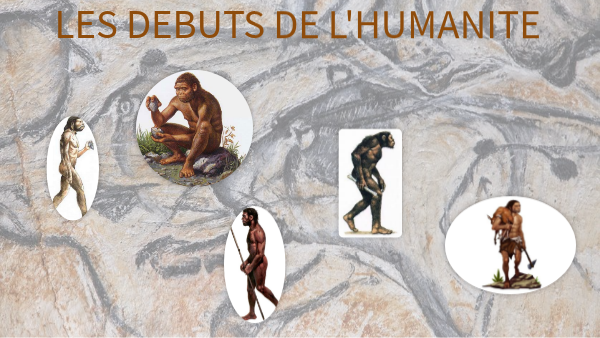 Les débuts de l'humanité