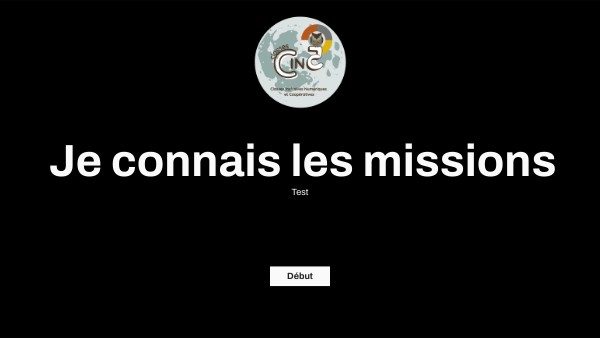 Test final - missions | Genially