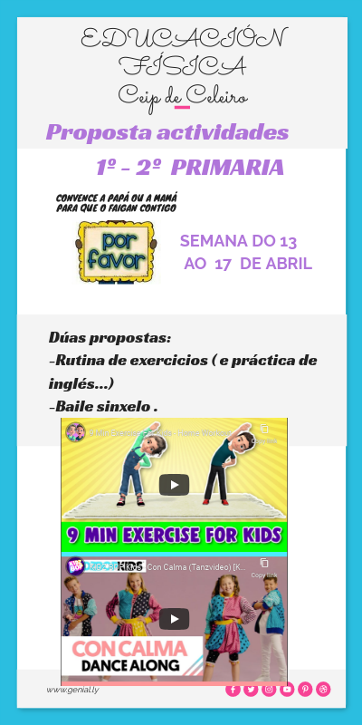 TAREA 1 1º-2º PRIMARIA | Genially