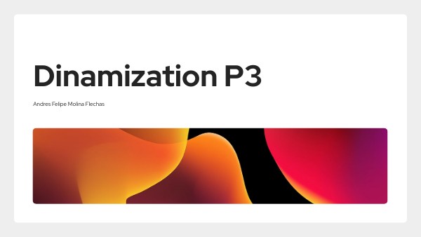 DINAMIZATION P3