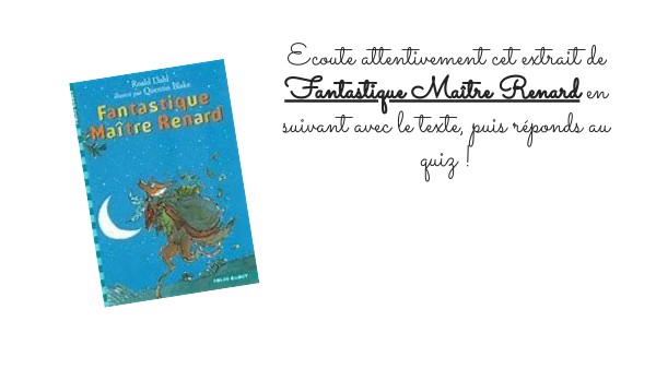 Fantastique Maître Renard | Genially