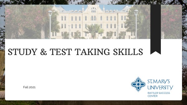 Study & Test Taking Strategies | Genially