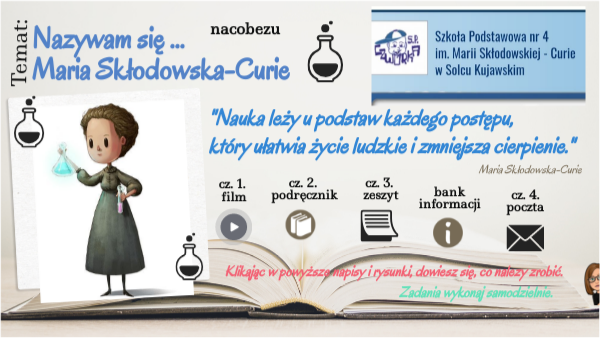 maria skłodowska-curie kl. 4 | Genially