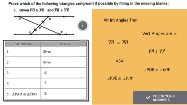 Mod 23 Triangle Proofs Third Practice
