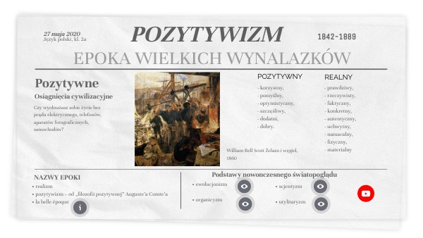 Pozytywizm - wprowadzenie