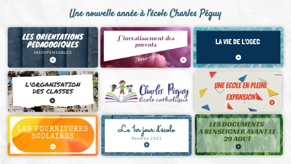 Rentrée 2023 | Genially