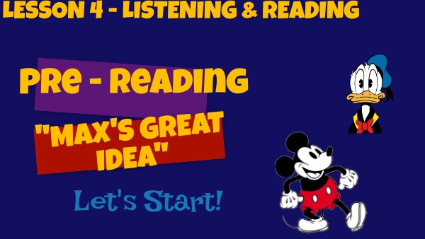 Max's great idea - vocabulary | Genially