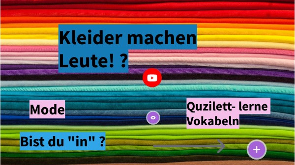 Kleider Machen Leute Arbeitsblätter Lösungen view.genially.com