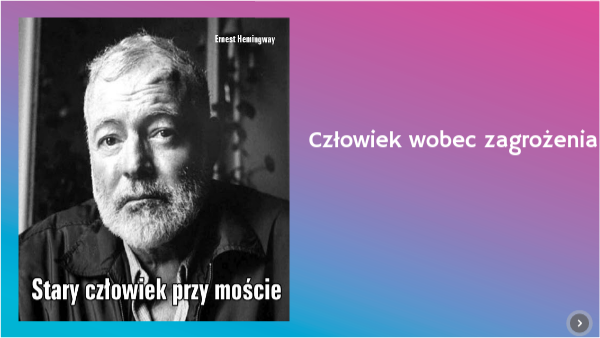 Stary człowiek przy moście | Genially