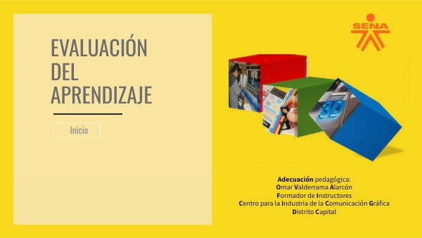 EVALUACIÓN DEL APRENDIZAJE | Genially