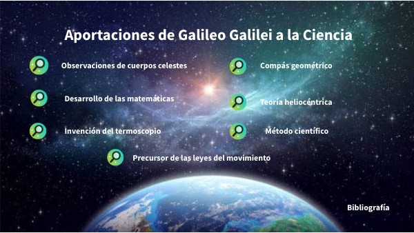 Aportaciones de Galileo