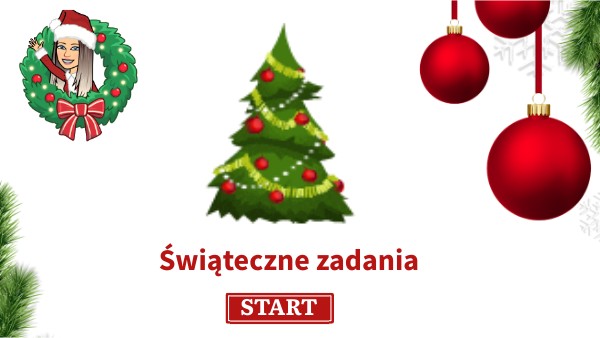 Klasa 3 Świąteczne zadania | Genially