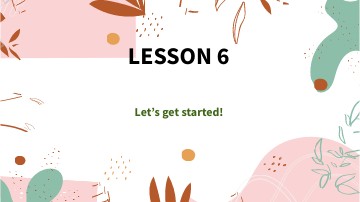 Lesson 6 | Genially