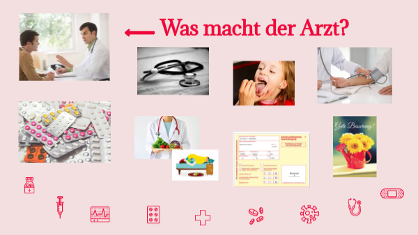 Was macht der Arzt / der Patient? | Genially