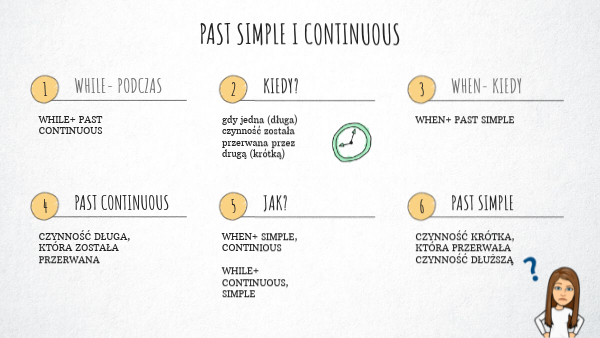 PAST SIMPLE I CONTINUOUS