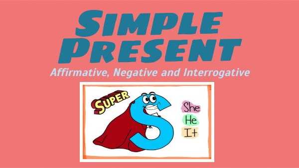 Simple Present Charts and activities | Genially