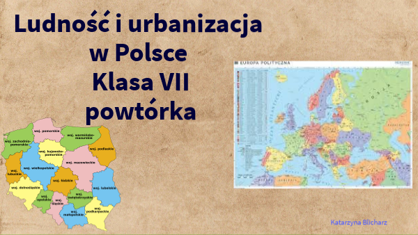 Geografian Kl.7 Ludność I Urbanizacja Sprawdzian view.genially.com
