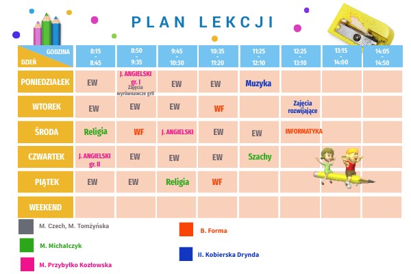 Plan Lekcji Klasa 6 A view.genially.com