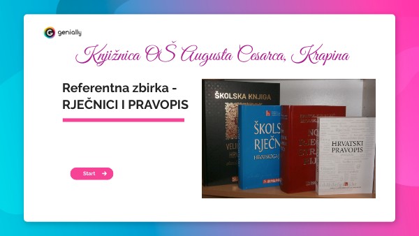 Rječnici i pravopis | Genially