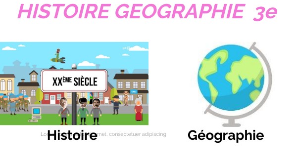 histoire géographie 3e