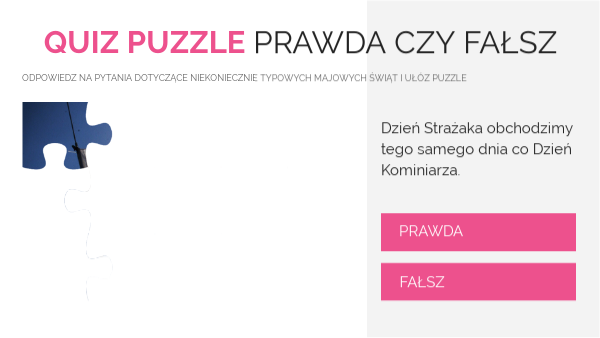 MAJOWE ŚWIĘTA: PRAWDA CZY FAŁSZ