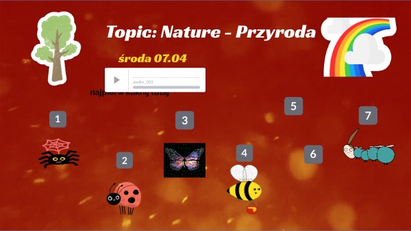 ANGIELSKI 5 6 laty nature środa