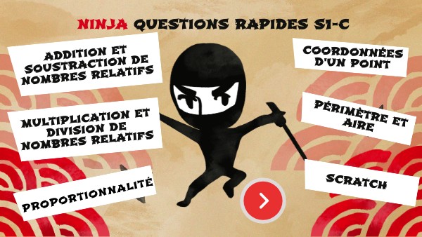 Ninja 3ème QR S1-c