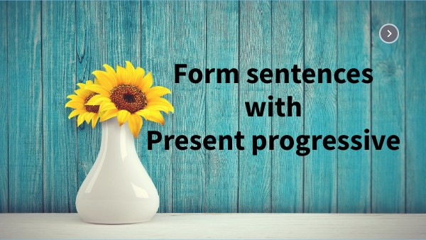 present progressive | Genially