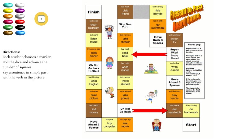EN_A1_L17 - Present to Past Board Game (vertical)