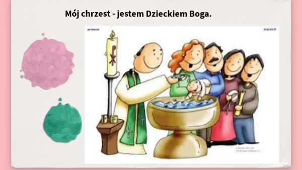 Mój chrzest - kl. 2