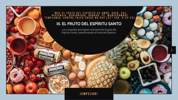 El fruto del Espíritu Santo | Genially