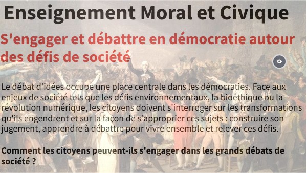 EMC - Faire face aux changements globaux | Genially
