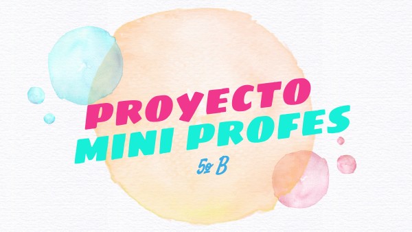 Mini profes 5º B | Genially