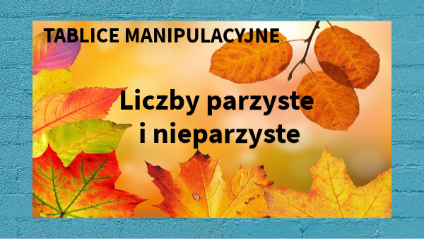 Liczby parzyste i nieparzyste | Genially