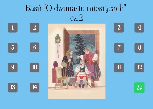 Baśń O Dwunastu Miesiącach Sprawdzian