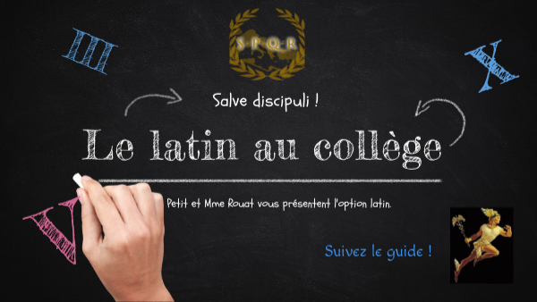 Page Présentation Latin Presentation du latin 6ème | Genially