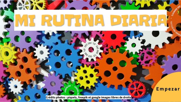 Mi rutina diaria 5e (réutilisable) | Genially