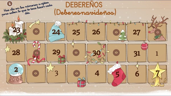 Un Bonito Y Original Calendario De Adviento Fabricado En Madera Natural Forma Casita 499228 1660