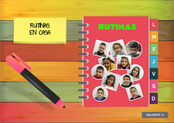 Agenda de RUTINAS | Genially